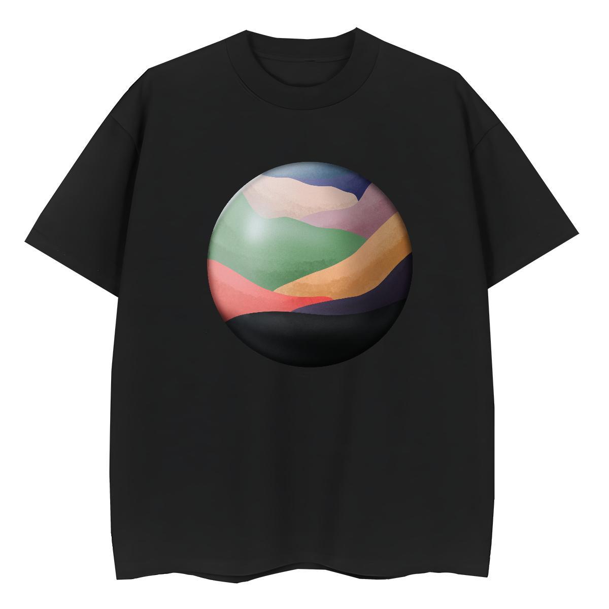 5A Woman Tshirt 230g Cotton sky Sports Street Wear Woman T Shirts Short Sleeve O-Neck Custom Print Oversized Top Tees
