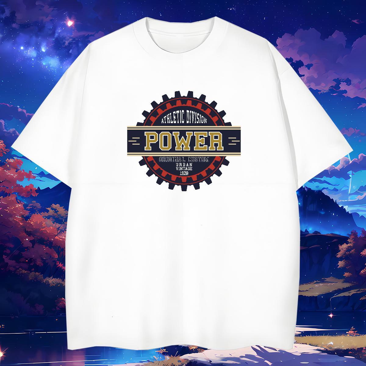 Cool Design T-Shirts for Men 230g Pure Cotton letter Casual Daily Wear Oversized 3XL 4XL Breathable Soft Men Tshirts DIY Customized Tees