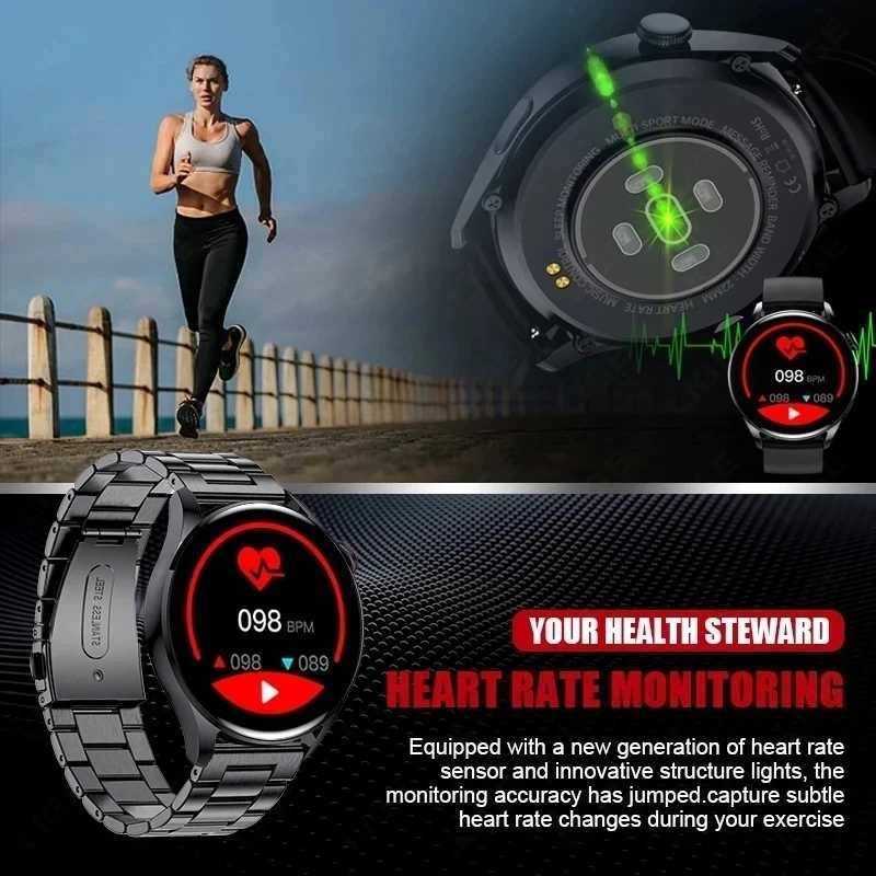New GT4 Pro Smart Watch Men Women AMOLED 420*420 HD Screen Heart Rate Bluetooth Calls Waterproof SmartWatch For Android IOS M240824