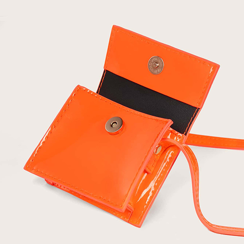 Versatile and fashionable decorative PU leather small shoulder bag