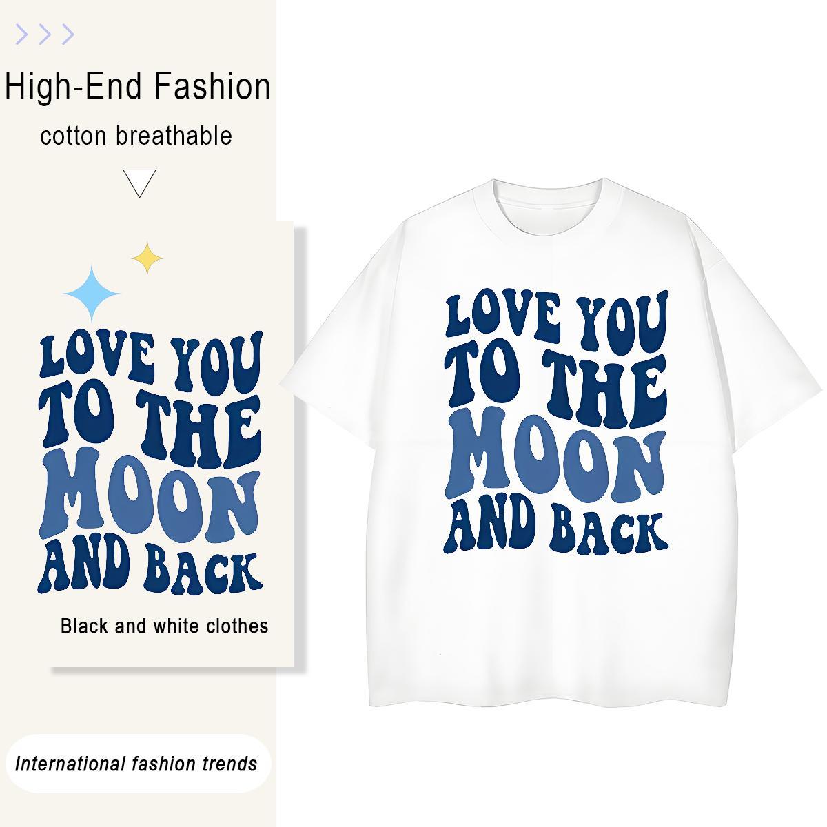 New Men Tshirts letter Street Wear 230g Pure Cotton Tees Shirts Crew Neck Free Shipping Mens T Shirts Custom Printed
