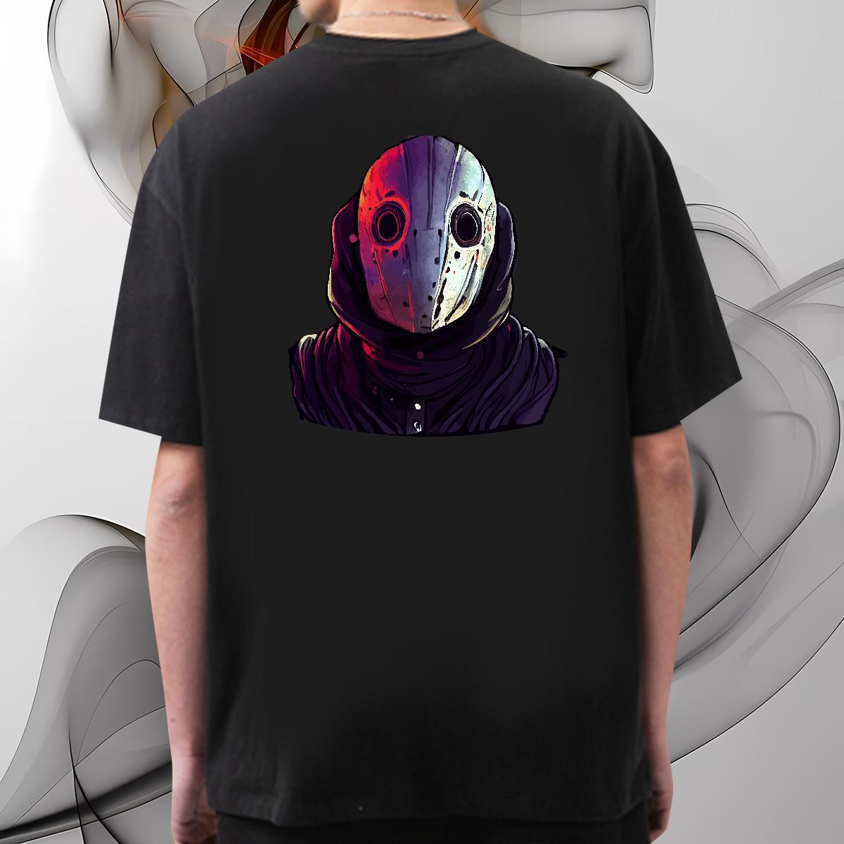 Popular T Shirts Men 230g Pure Cotton ET Casual DIY Anime Breathable Men Tops Tees Free Shipping Wear