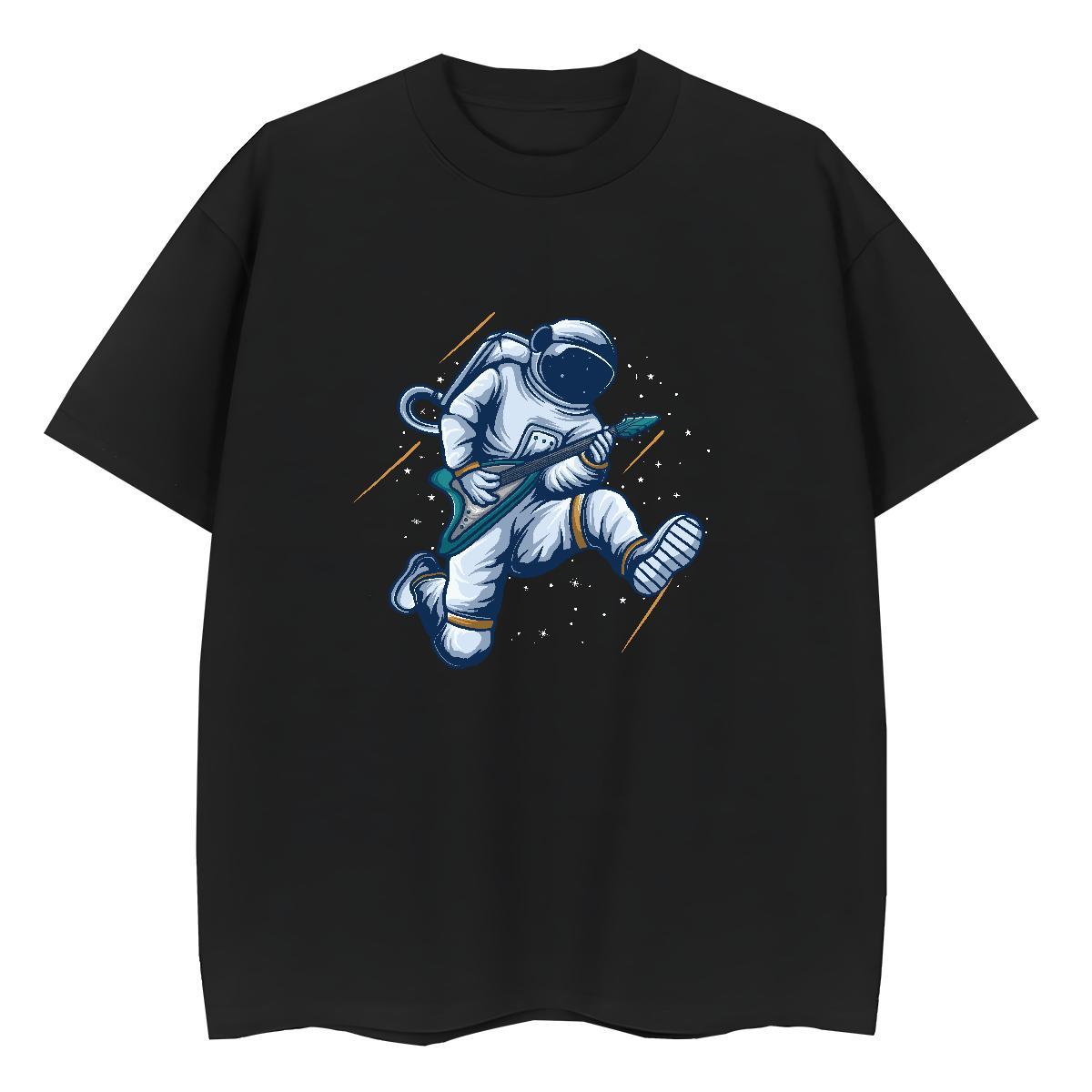 Brand Women Tshirts 230g Cotton universe Street Womens T Shirts Crew Neck Customized Print Tops Tees