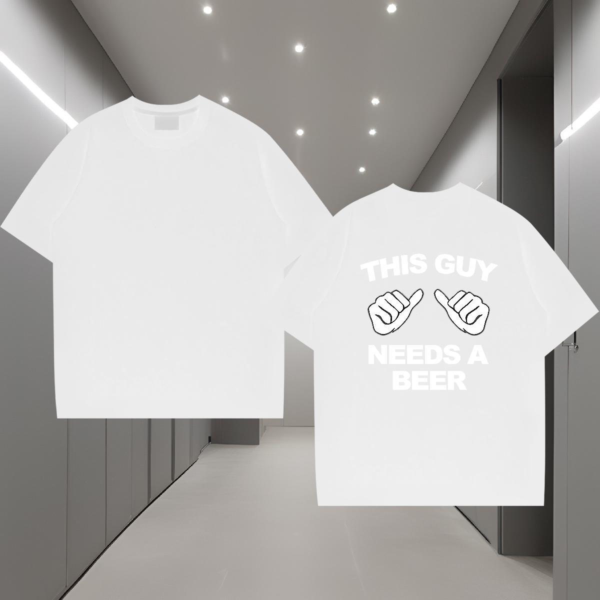 TOP Quality T Shirt For Man 230g Pure Cotton hands Street Graphic Short Sleeve Soft Men Tshirts Designer Fashion Tees