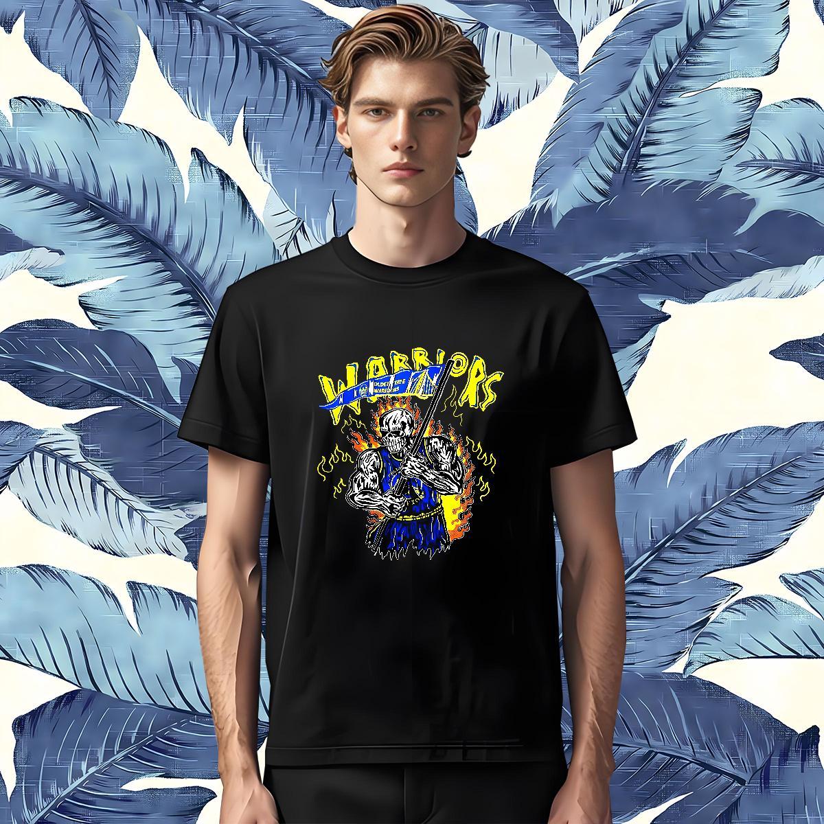 Loose T-Shirts for Men 230g 100% Cotton skull Daily Wear Custom Cartoon Breathable Crew Neck Mens Tshirts New Arrival Polos