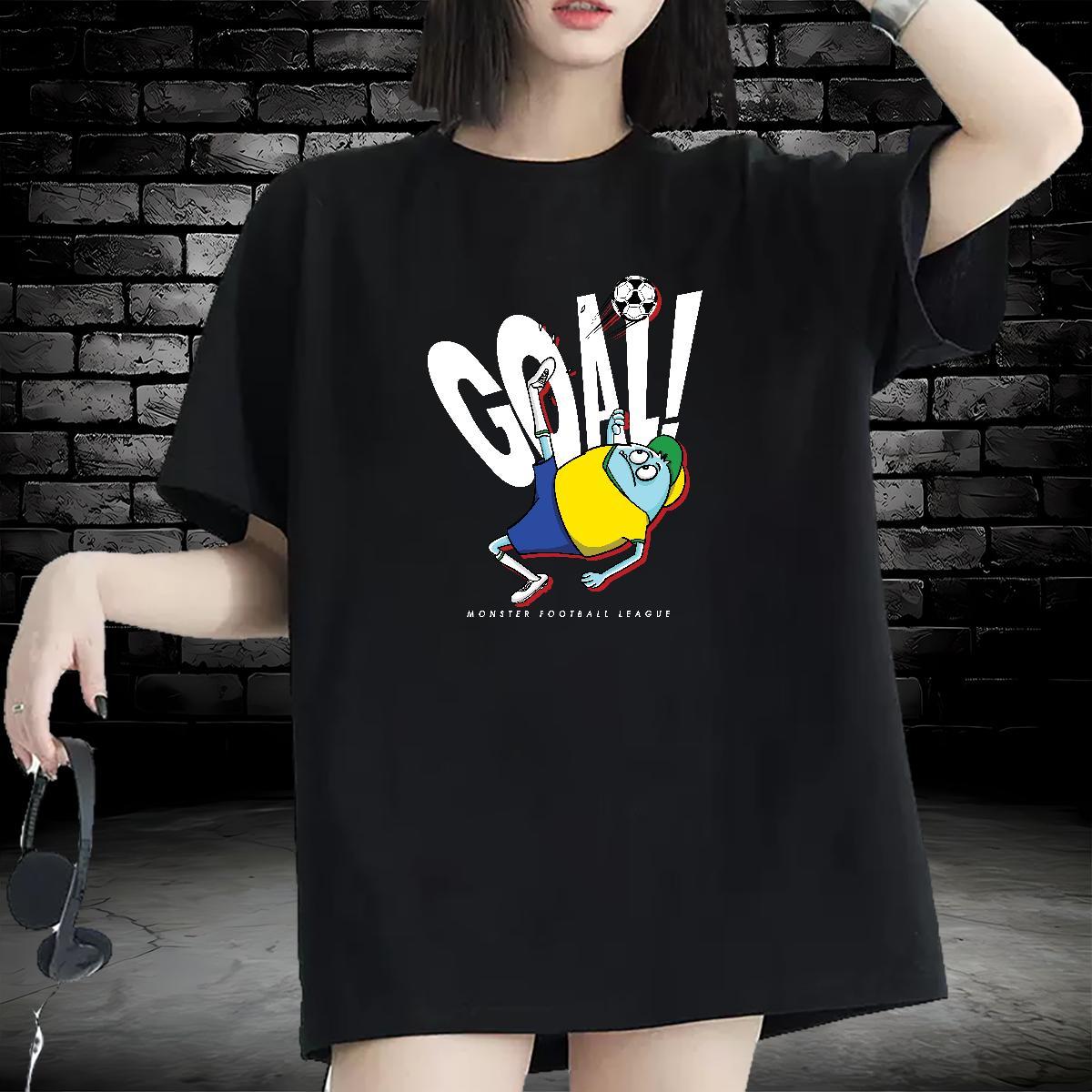 5A Tshirt for Man Woman 230g Pure Cotton USA Summer Casual T Shirts Women O Neck Short Sleeves Cartoon Printing L-4XL Tshirts