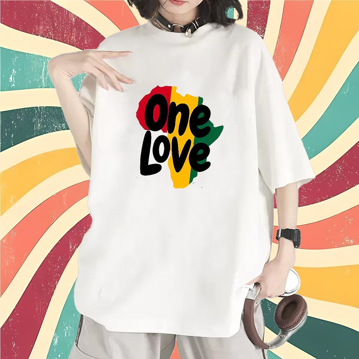 Comfortable Womens Tshirts 230g 100% Cotton letter Street Casual T Shirt For Woman Breathable Short Sleeve Custom Print Oversized Tops Tees