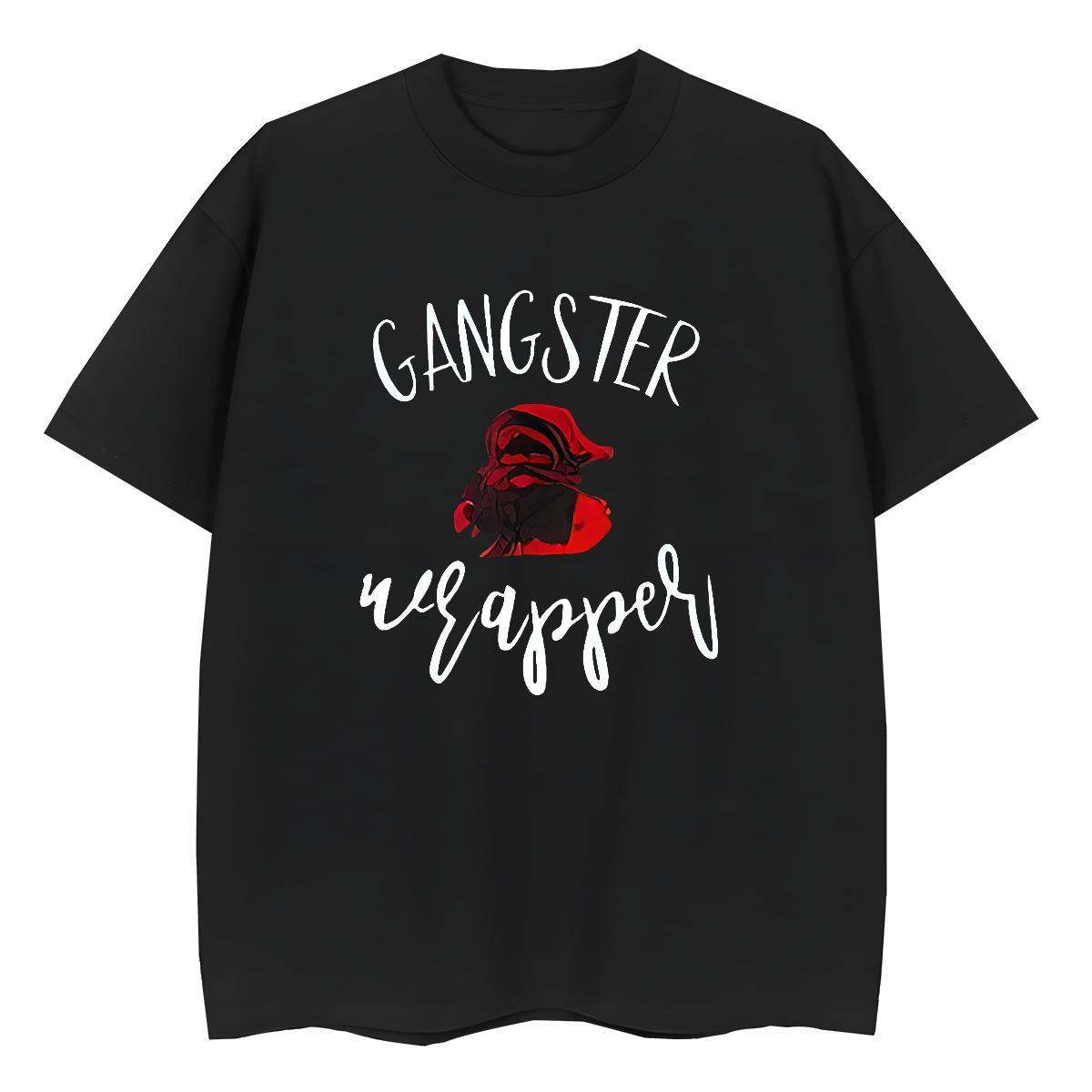 Free Shipping T shirt 230g 100% Cotton rose Casual Daily Wear Anime Pure Cotton Tshirts Fashion Casual Clothes