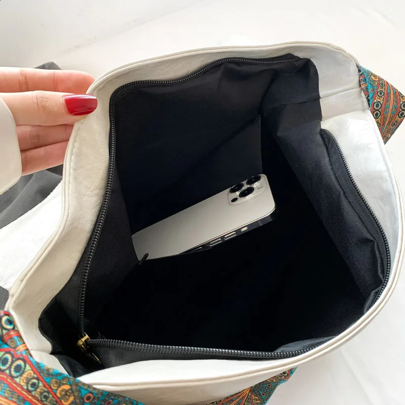 Vintage Women Handbag High Quality Soft Leather Shoulder Bags Large Capacity Female Bag Top Handle Crossbody Bag Casual 240824