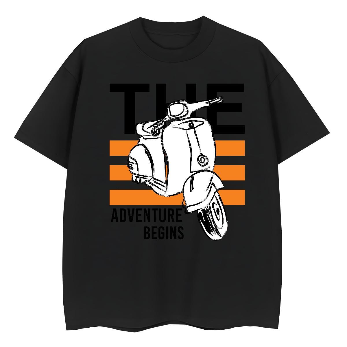 Wholesale T-Shirts for Men 230g Cotton Motorcycle Summer Casual Customized Breathable Soft Tshirts Fashion New Tops Tees