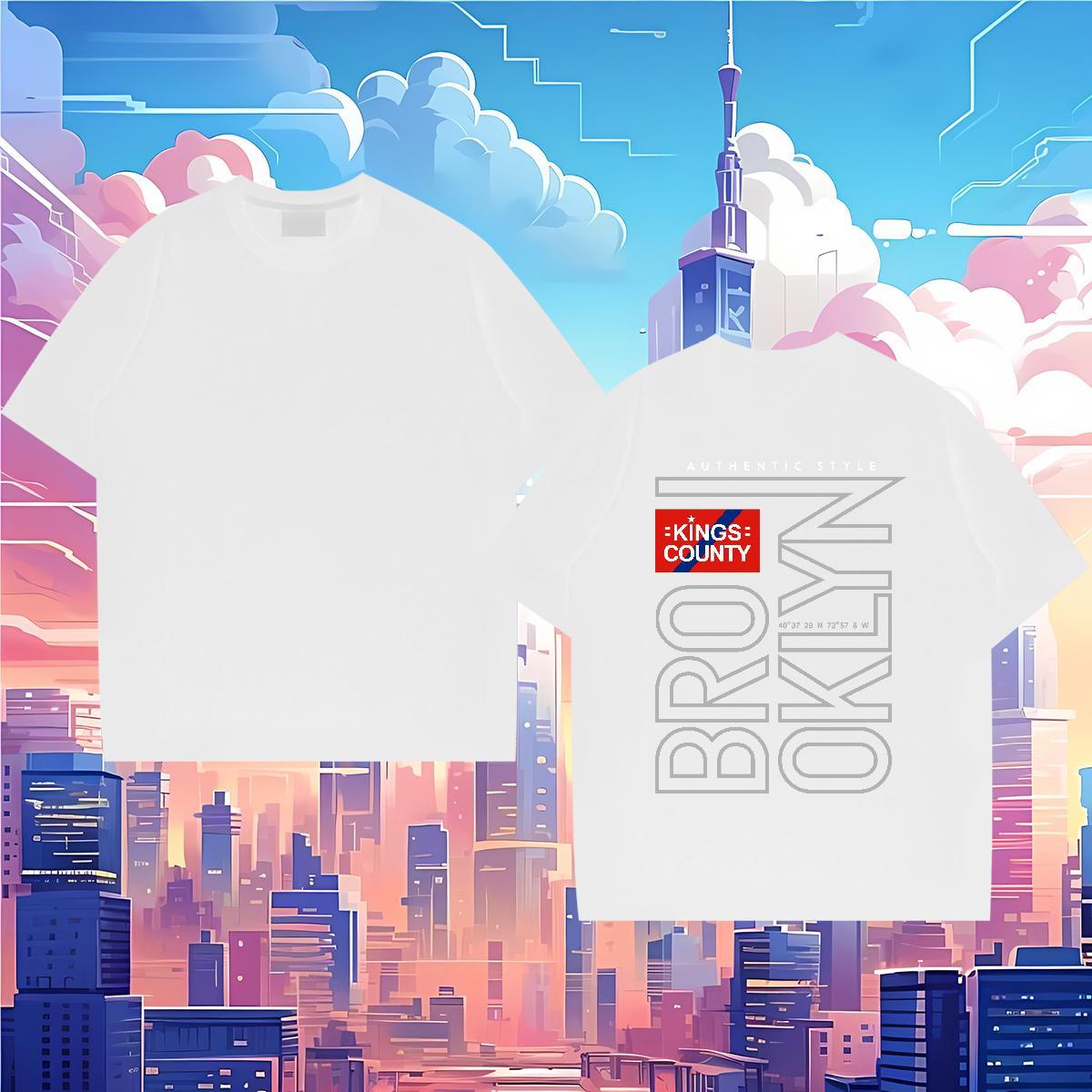 Loose Mens T Shirts 100% Cotton 230g letter Anime Printing Street Custom Print Plus Size Round Neck Short Sleeve Mens Tshirts Fashion New Tees Shirts
