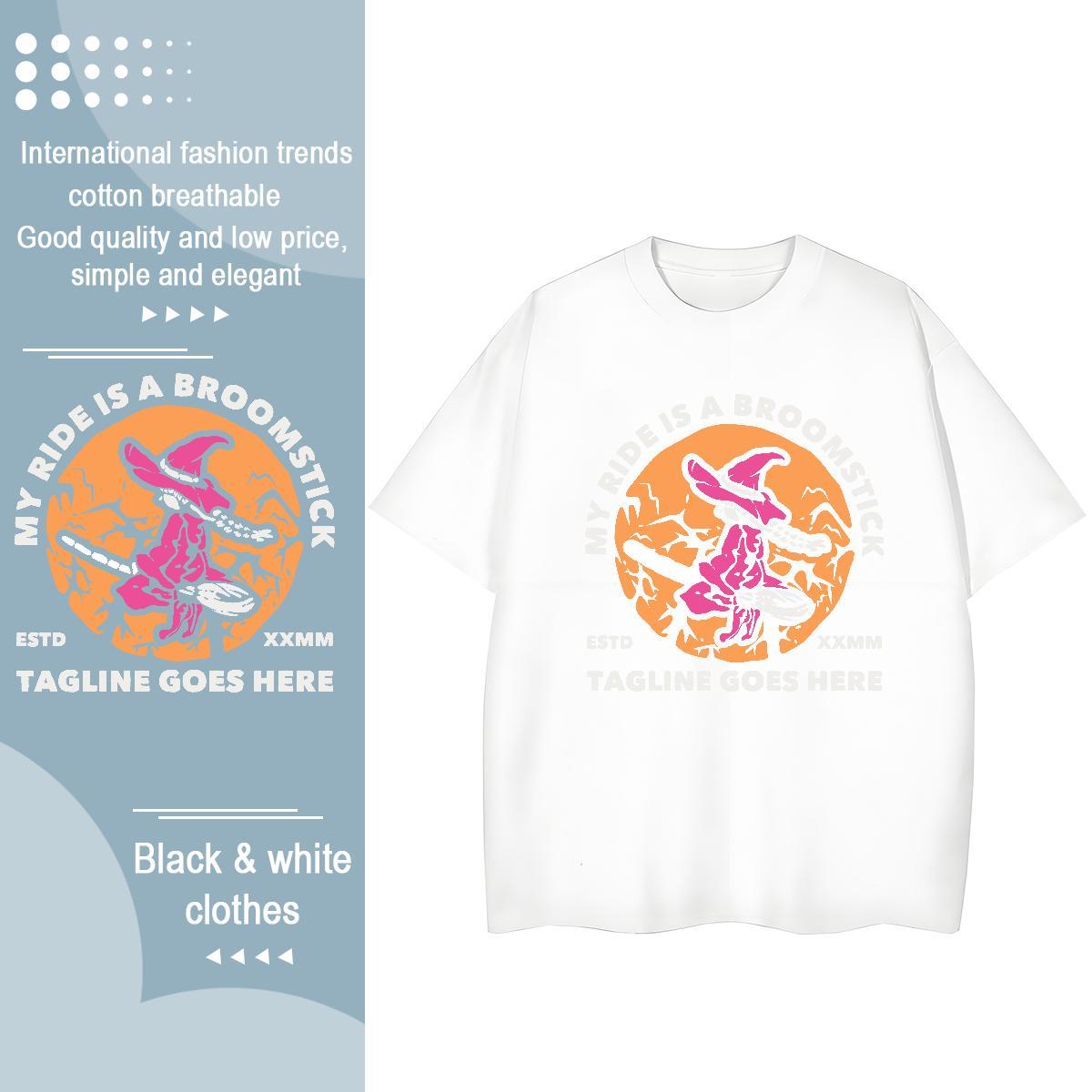 5A Womens Tshirts 230g 100% Cotton letter Home Outdoor Womens T Shirts Breathable Oversized Polos