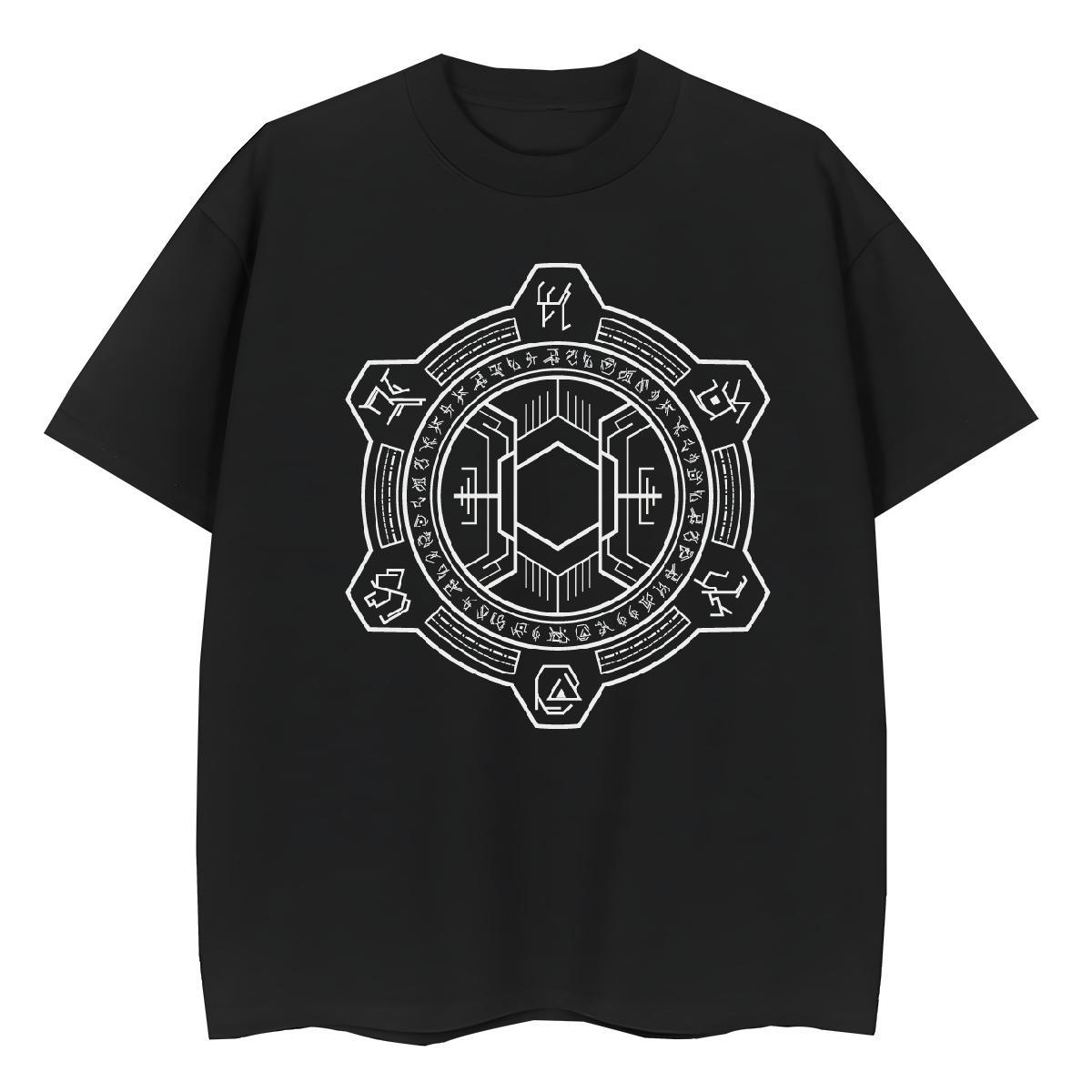 Popular Womens Tshirts 230g Pure Cotton Geometric line Sports Street Wear T-Shirts for Women Breathable Short Sleeve Cartoon Anime Tops