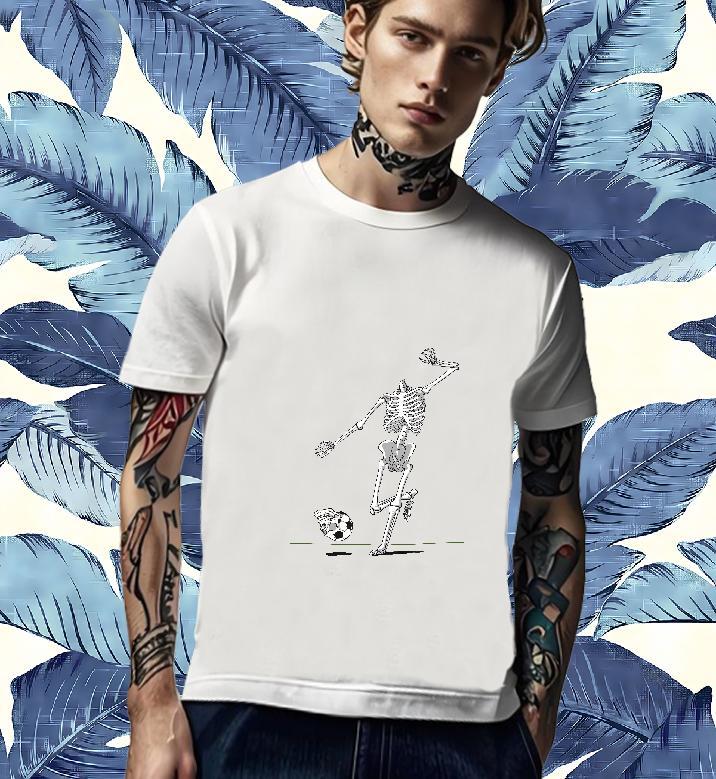 Brand T-Shirts 230g Pure Cotton skull Hip Hop Customized Print Crew Neck Tshirt for Man Woman Fashion New Tops Tees