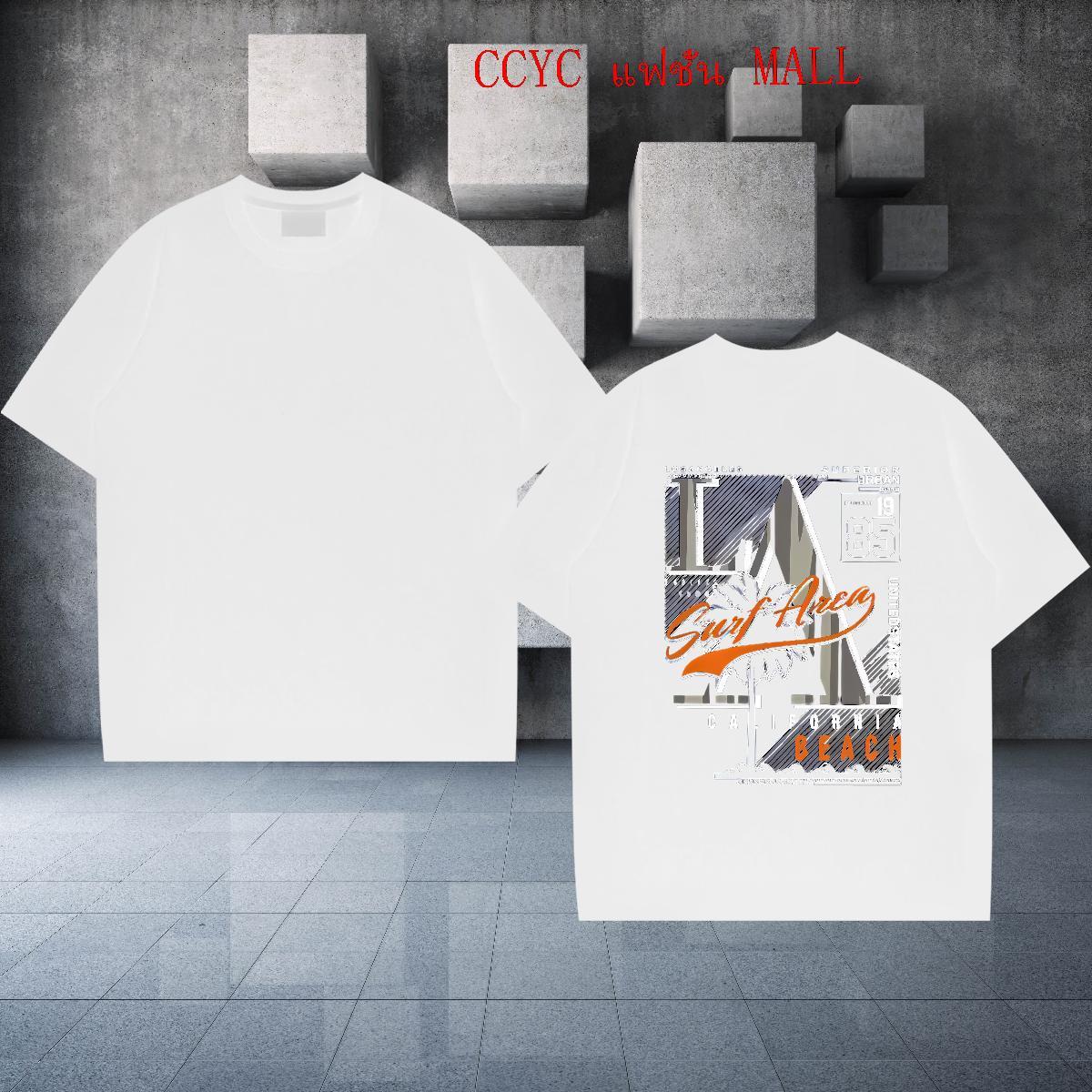 Classic Man T Shirts 100% Cotton 230g letter Beach Custom Anime Crew Neck Breathable Men Tops Tees Free Shipping Wear