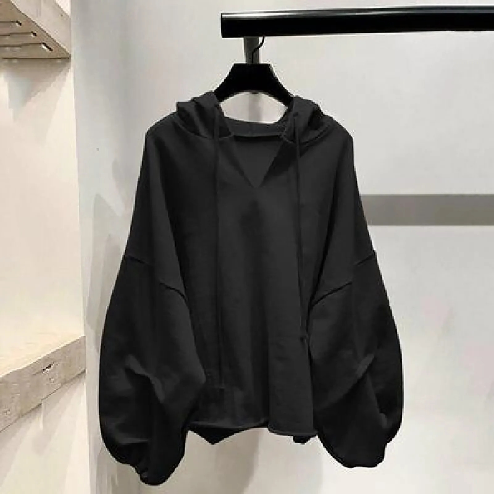 Fashion Thin Hooded Solid Color V Neck Loose Shirts for Women 2x Womens Tops Summer Dressy Tops for Women Summer 240824
