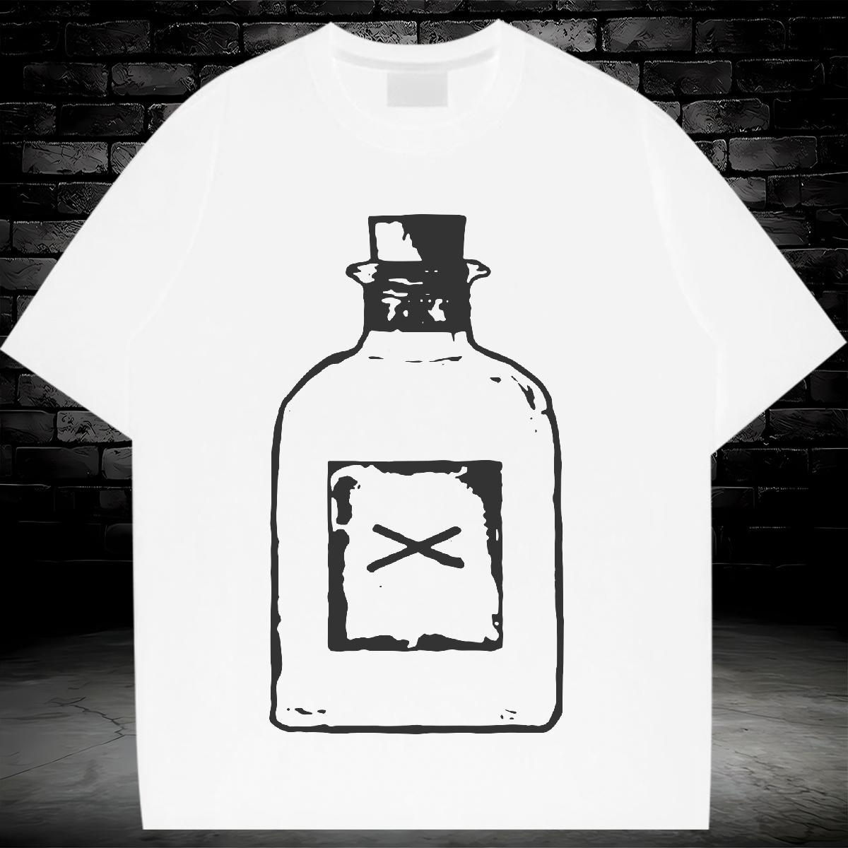 Free Shipping Couples T Shirts 230g Cotton icon Outdoor T Shirt For Woman Comfortable Anime Print Clothes