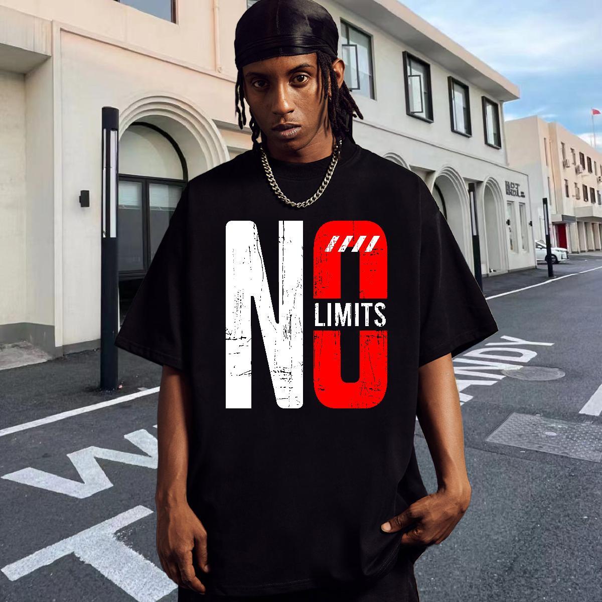 Wholesale T-Shirts for Men 230g Cotton letter Street Wear Cartoon Print Breathable Soft Couples T Shirts Free Shipping Tees