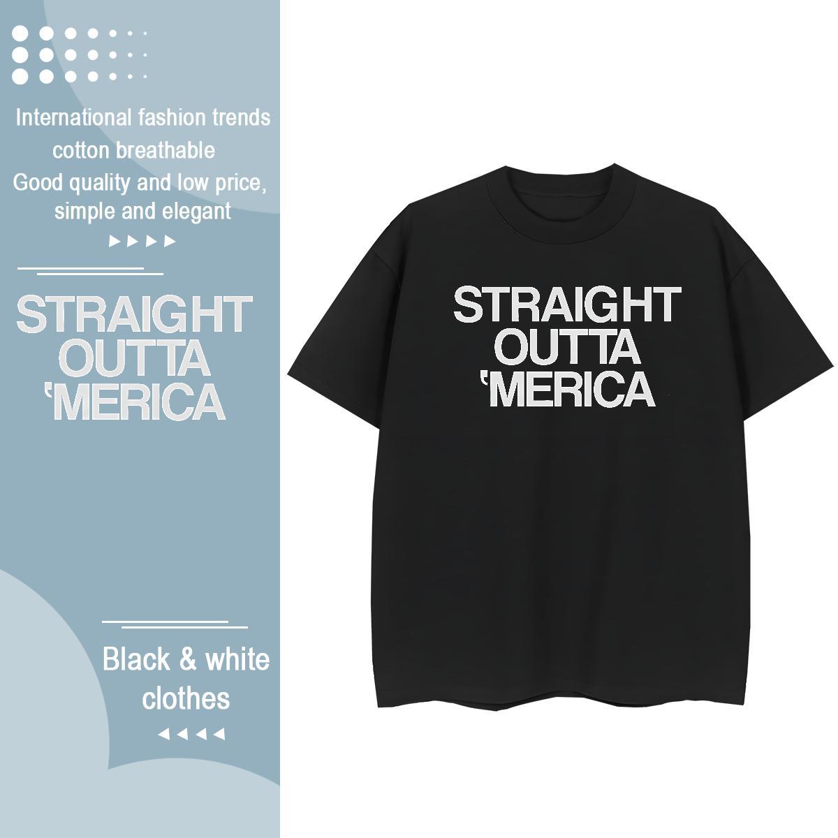Nice Women Tshirts 230g 100% Cotton letter Sports Street Wear T Shirts Women Breathable Short Sleeve Customized Print Tees