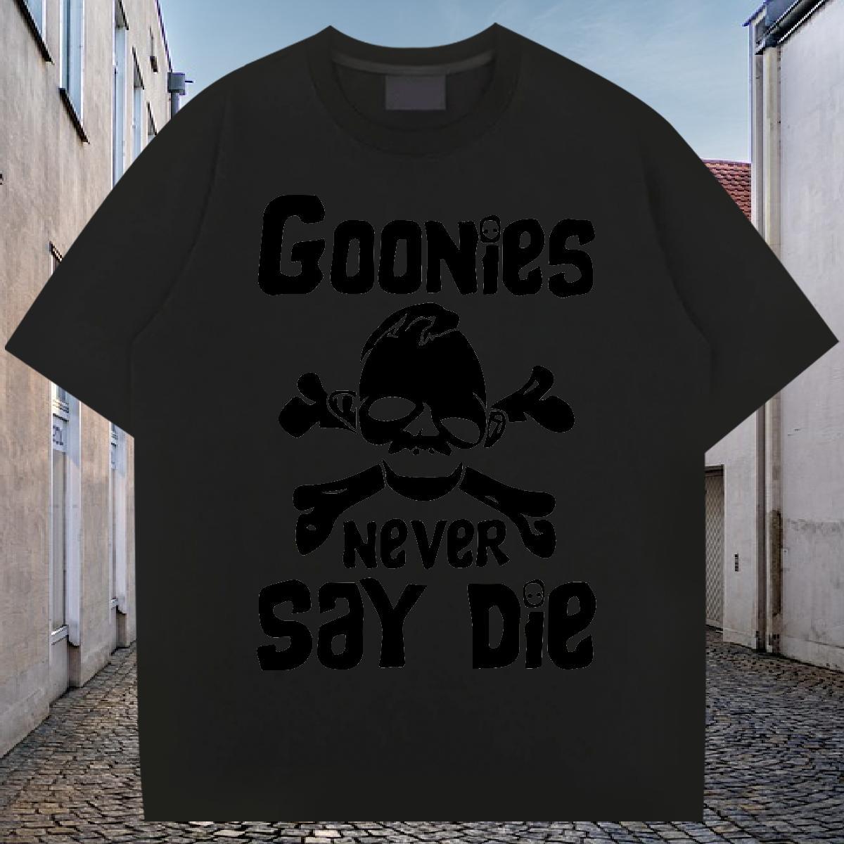 Designer T-Shirts 230g Cotton skull Home Outdoor Custom Cartoon Pure Cotton Men Clothes T-Shirt Fashion Design Clothings