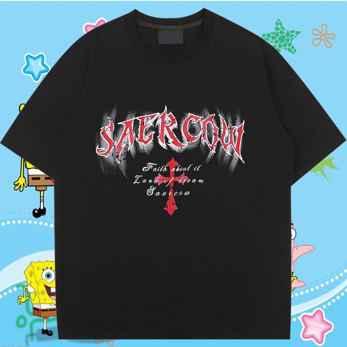 Nice Women Tees 100% Cotton 230g letter Street Casual T Shirt For Woman Round Neck Short Sleeve Custom Print Oversized Polos