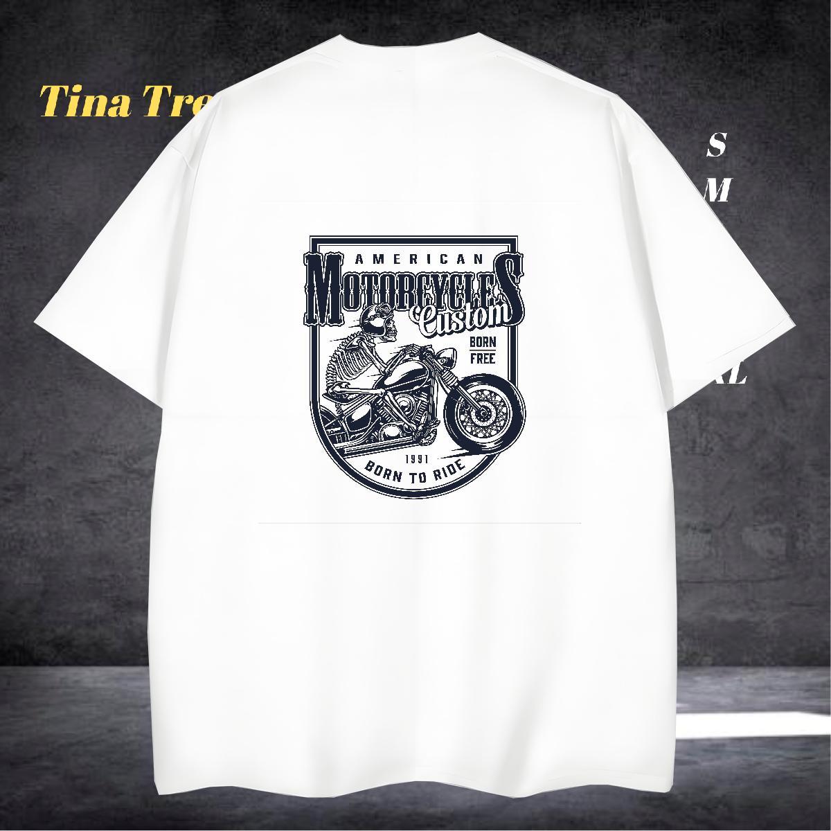 Designer Men T Shirts 230g Pure Cotton skull Outdoor White Plus Size Breathable Short Sleeve Mens Tshirts Classic Tee Shirt