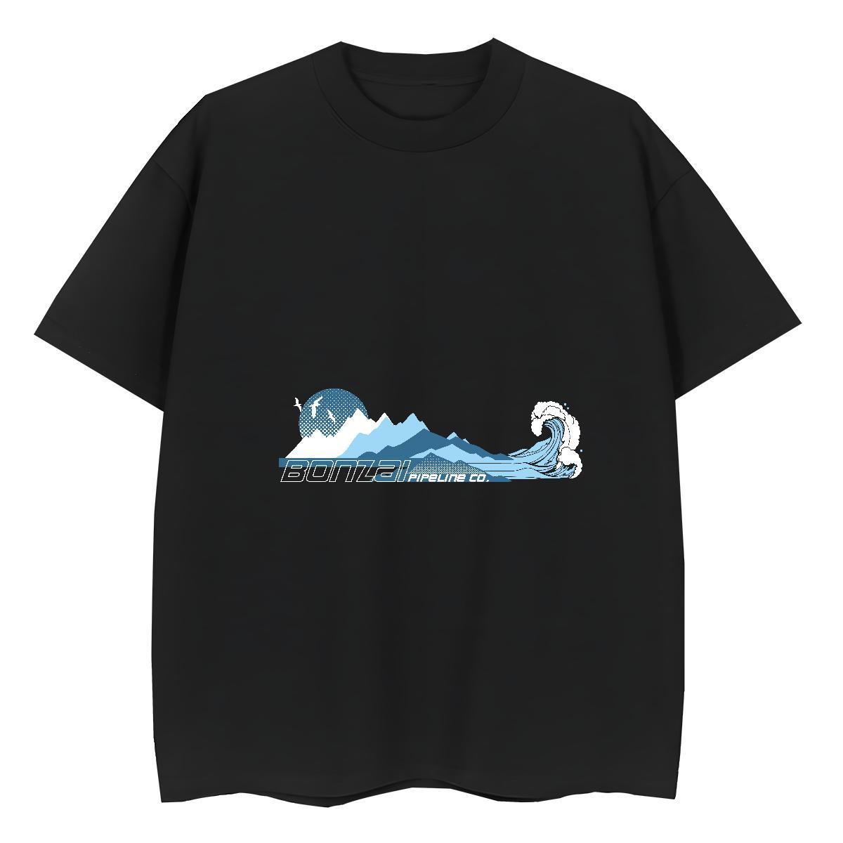 Soft T-Shirts for Men 230g Cotton beach Beach Custom Print Plus Size Breathable Men Tshirts Stylist Tees