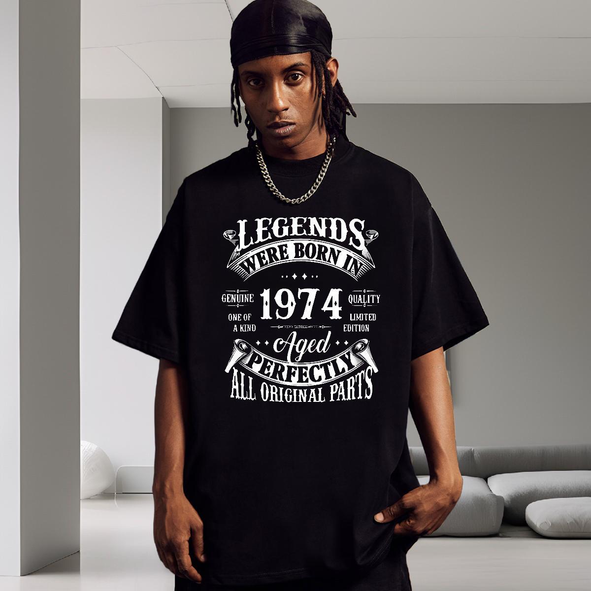 Unisex T Shirts Men 230g Pure Cotton letter Street Custom Print Oversized O-Neck Short Sleeve Men Clothes T-Shirt Fashion Casual Top Tees