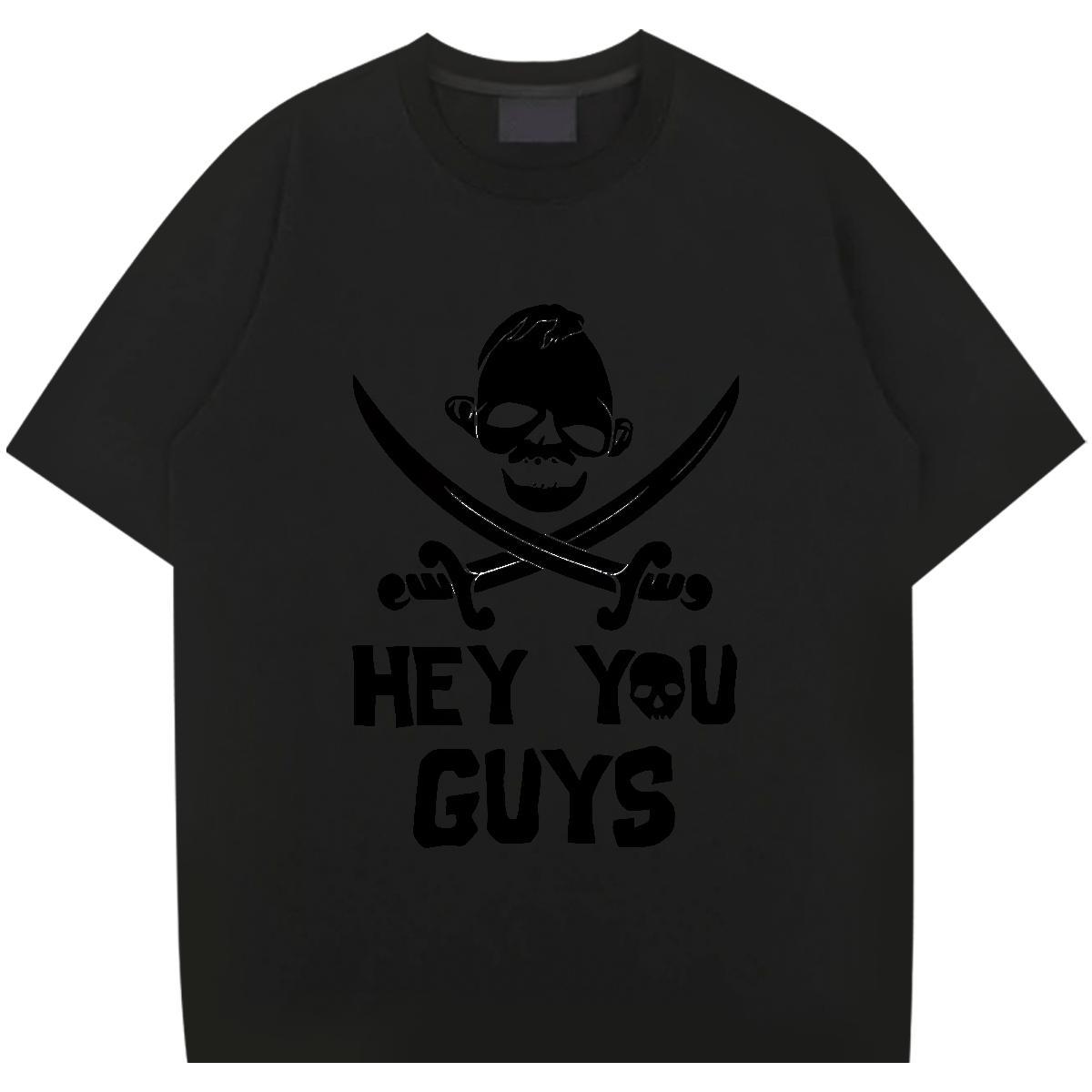Loose Men T Shirts 230g 100% Cotton skull Casual Daily Wear Oversized 3XL 4XL O-Neck Short Sleeve Couples T Shirts Designer Fashion Tshirts