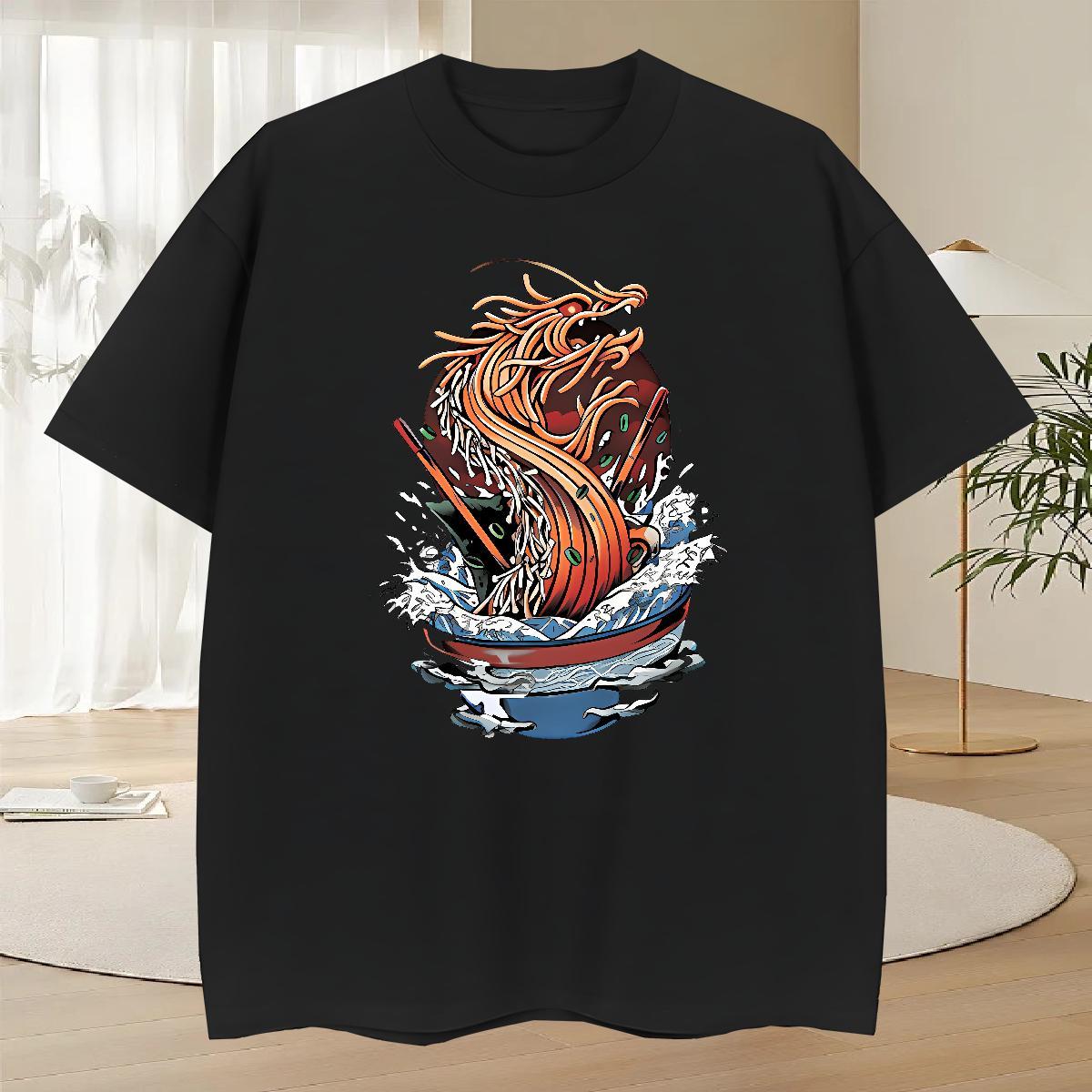 Cool Man T Shirts 230g Cotton skull Casual Graphic Breathable Soft Mens Tshirts Classic Tees Shirts