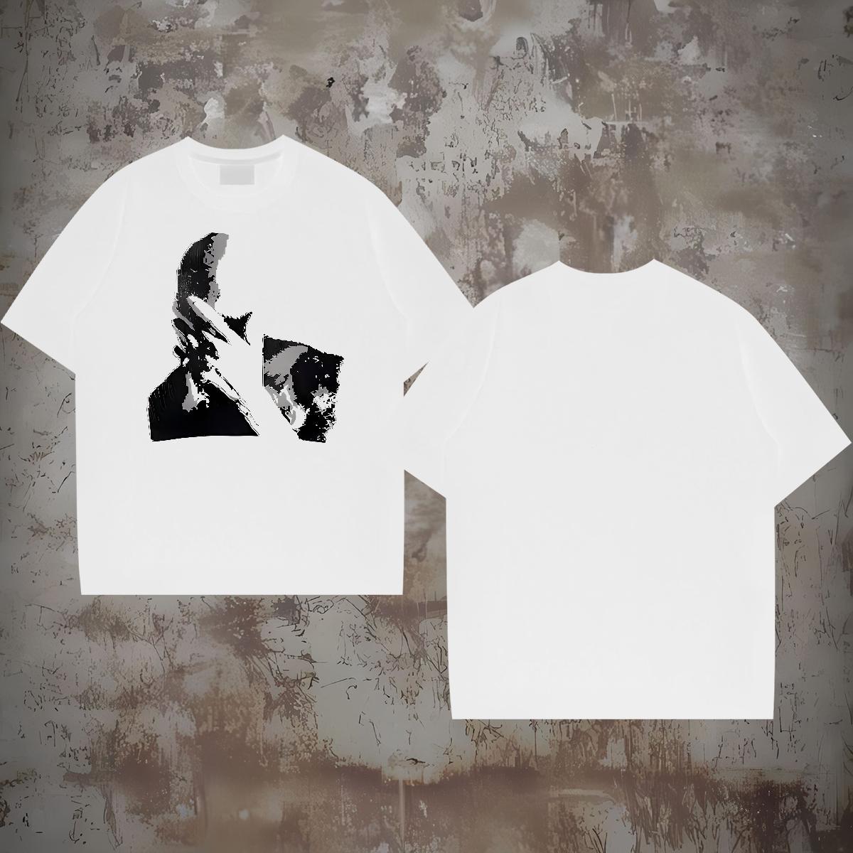 Brand Men Tshirts man Spring Summer 230g Pure Cotton Polos Breathable Popular T-Shirts for Men Custom Printing