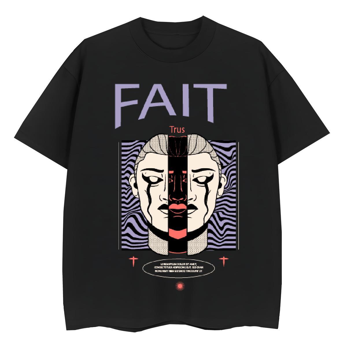 Soft Unisex Tshirts 230g Cotton Western style Sports Casual T Shirt For Woman Comfortable Anime Print Polos