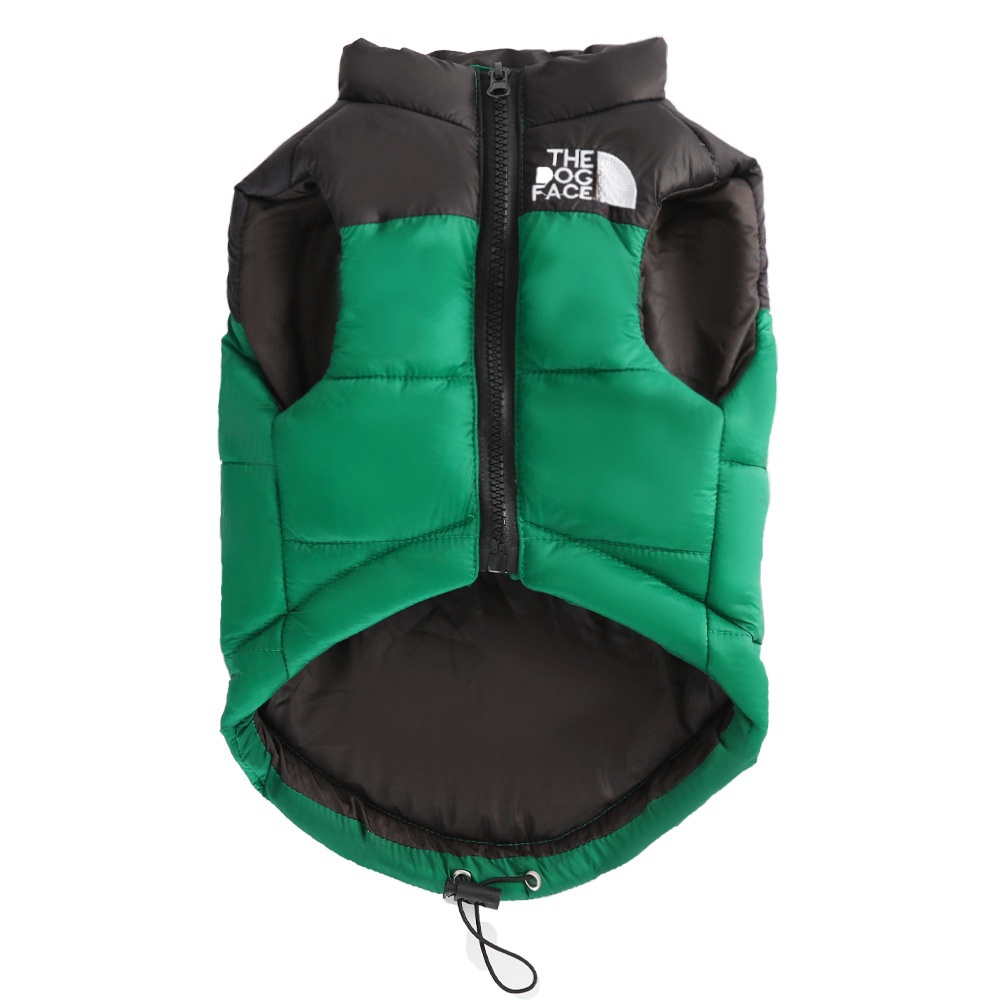 Dog Warm Vest Jacket Coat Windproof Turtleneck Dog Cold Weather Coats with D-Ring for Leash Pet Winter Clothes for Small Medium Large Dogs CH285
