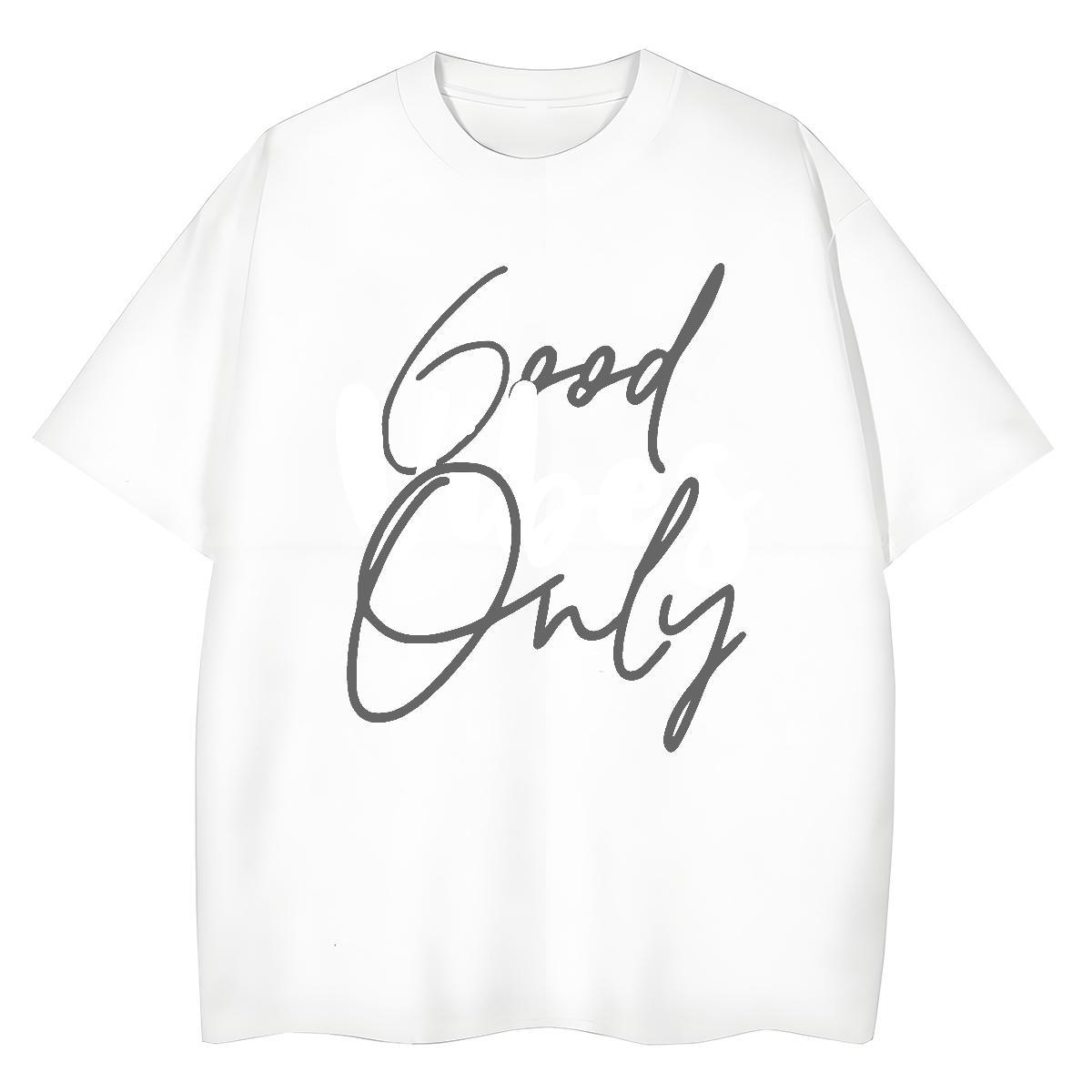 Female Women Tees 100% Cotton 230g letter Spring Summer T Shirts Women Breathable Short Sleeve Plus Size Custom Tops Tees