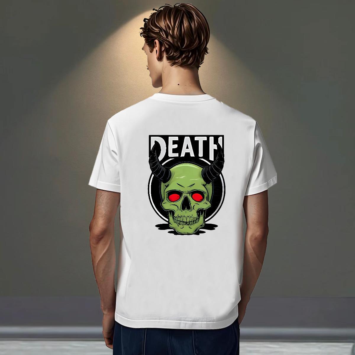 Classic Man T Shirts 100% Cotton 230g corner Sport Black White Breathable Crew Neck Men Tshirts Fashion Design Tops Shirt