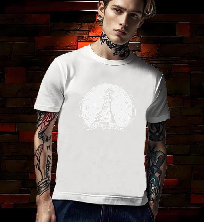 Classic T Shirts Men 230g Cotton mountains Beach Floral Print Round Neck Short Sleeve Tshirt for Man Woman 2024 Designer Polos