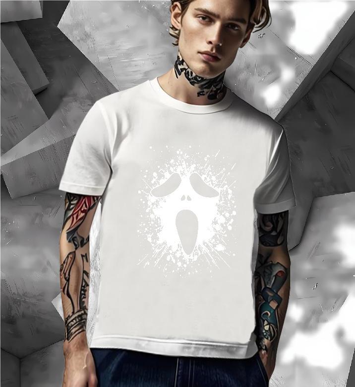Soft Man T Shirts 230g 100% Cotton skull Street Wear Custom Anime Short Sleeve Soft Men Tshirts Fashion Design Top Tees