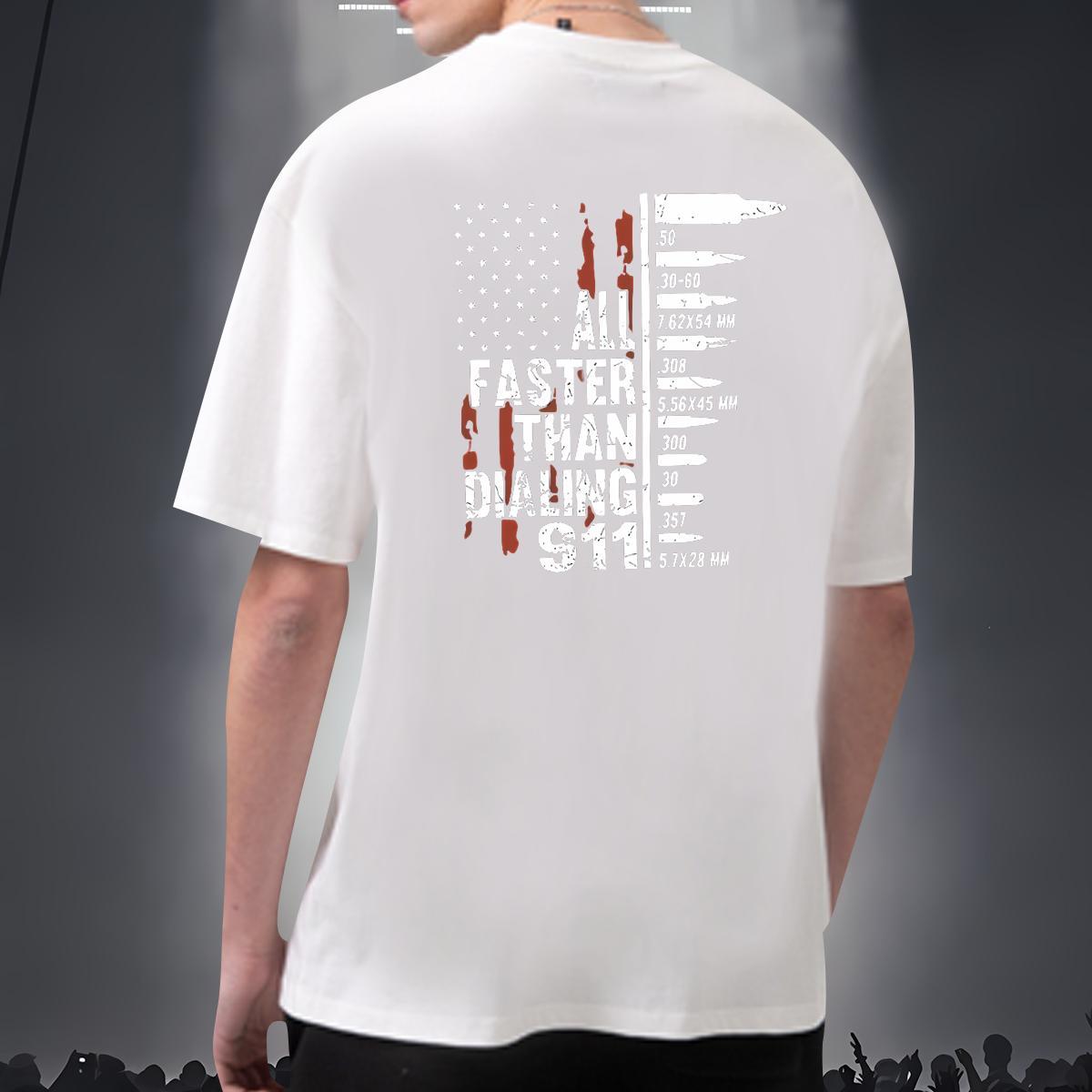 Brand Mens T Shirts 100% Cotton 230g letter Daily Outfit Customized Breathable Men Clothes T-Shirt Fashion Tops Tees