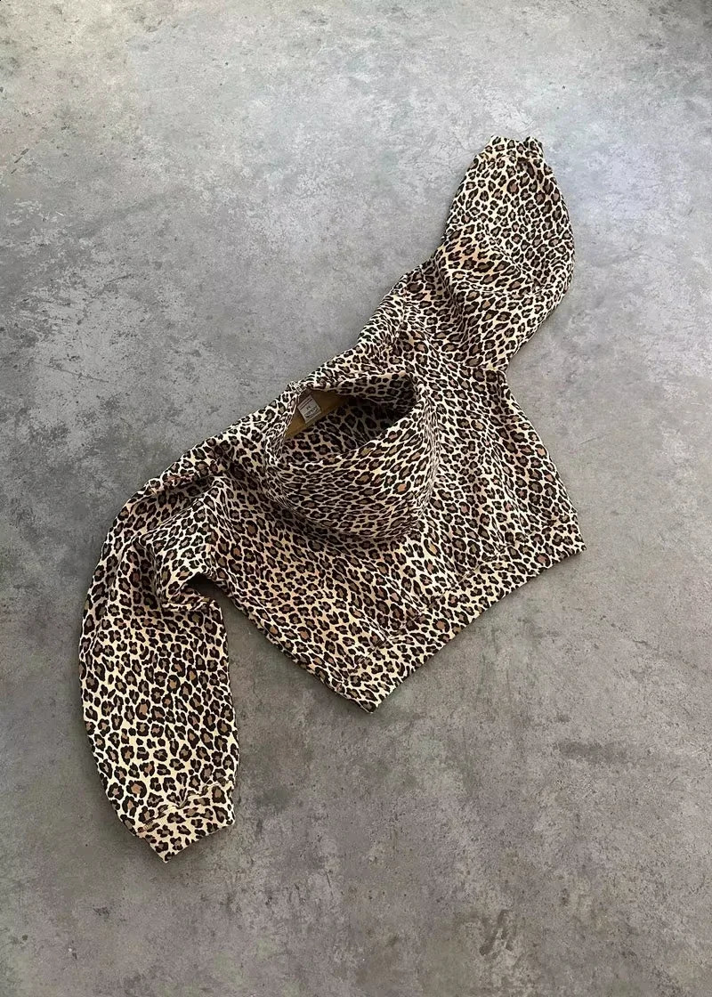 Street Y2K Fashion Trend Leopard Pullover Hoodie Women Harajuku Casual Loose Fleece Thick Sweatshirt Couple Punk Warm Hoodie 240824