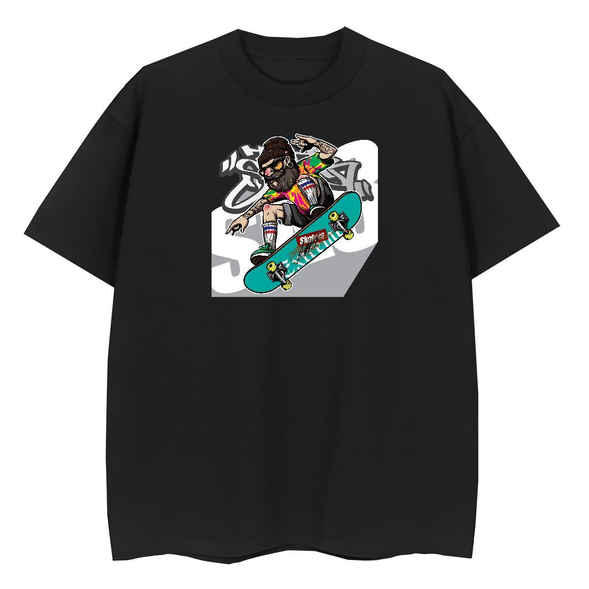 High Quality T Shirts Men 230g 100% Cotton character Street Customized Print Breathable Short Sleeve Tshirt for Man Woman DIY Customized Top Tees