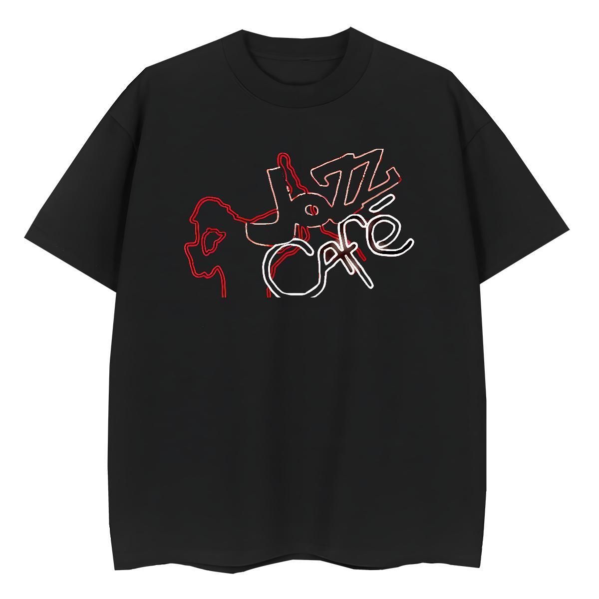 Unisex Tshirt for Man Woman 230g 100% Cotton letter Casual Sport T Shirt For Woman Breathable Soft Anime Tops