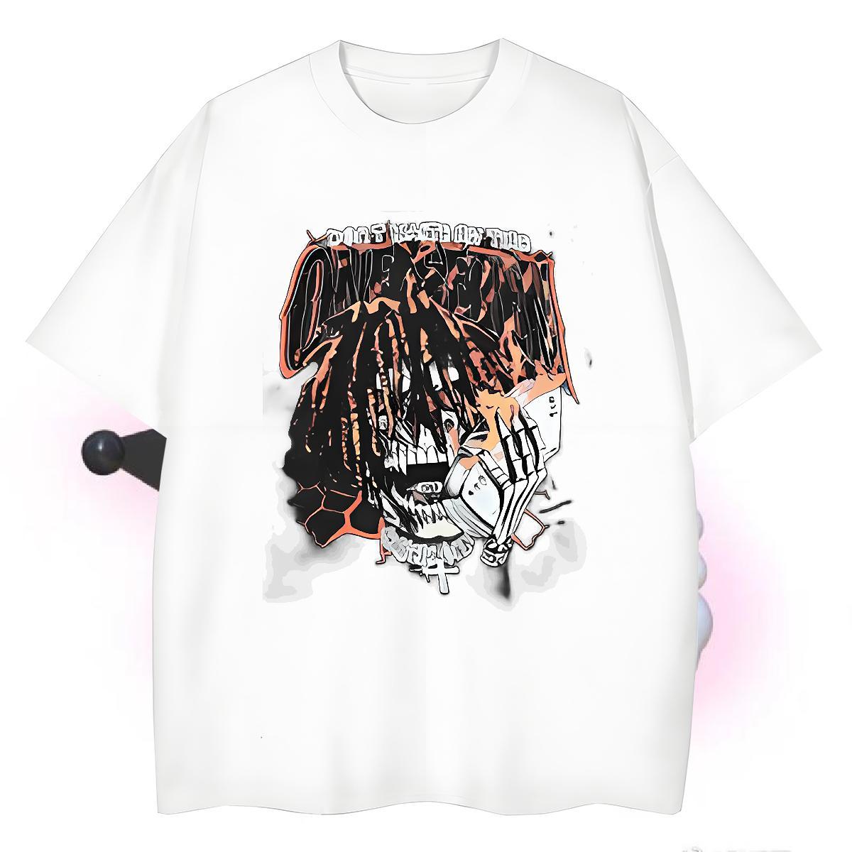 Wholesale Man T Shirts 230g Cotton skull Sport Customized Print Breathable Soft Men Tops Tees Fashion Designer Top Tees