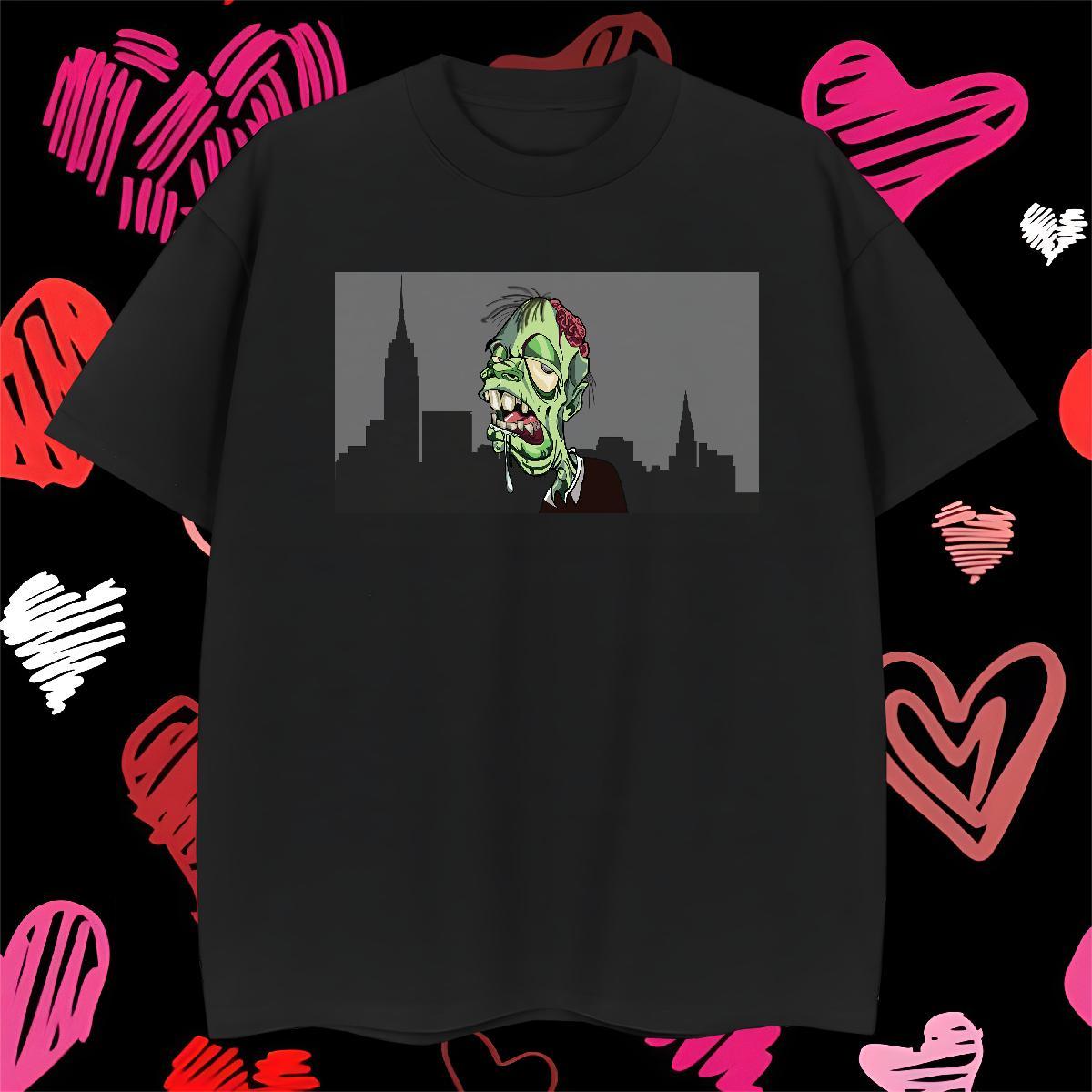 Wholesale T Shirt For Man 230g 100% Cotton skull Street Wear Custom Print Oversized Breathable Short Sleeve Men Tops Tees DIY Customized Clothings