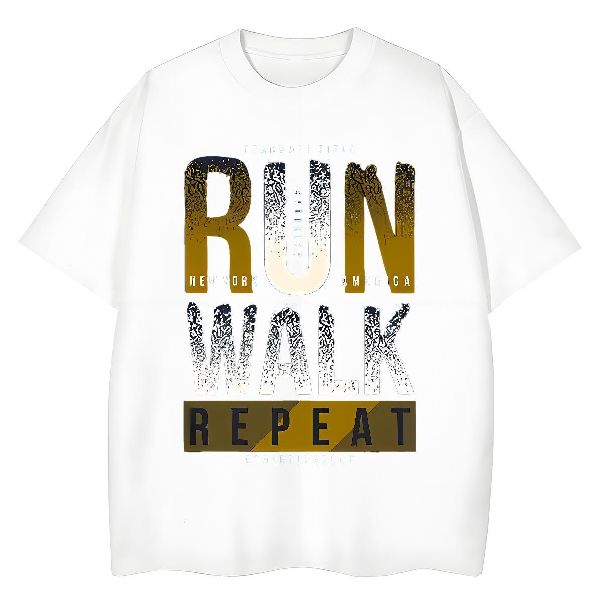 Lady Couples T Shirts 230g Cotton letter Hip Hop Street T Shirt For Woman Breathable Soft Customized Print Clothings
