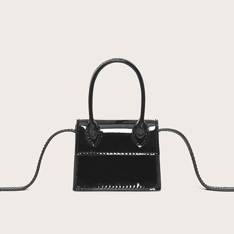 Versatile and fashionable decorative PU leather small shoulder bag