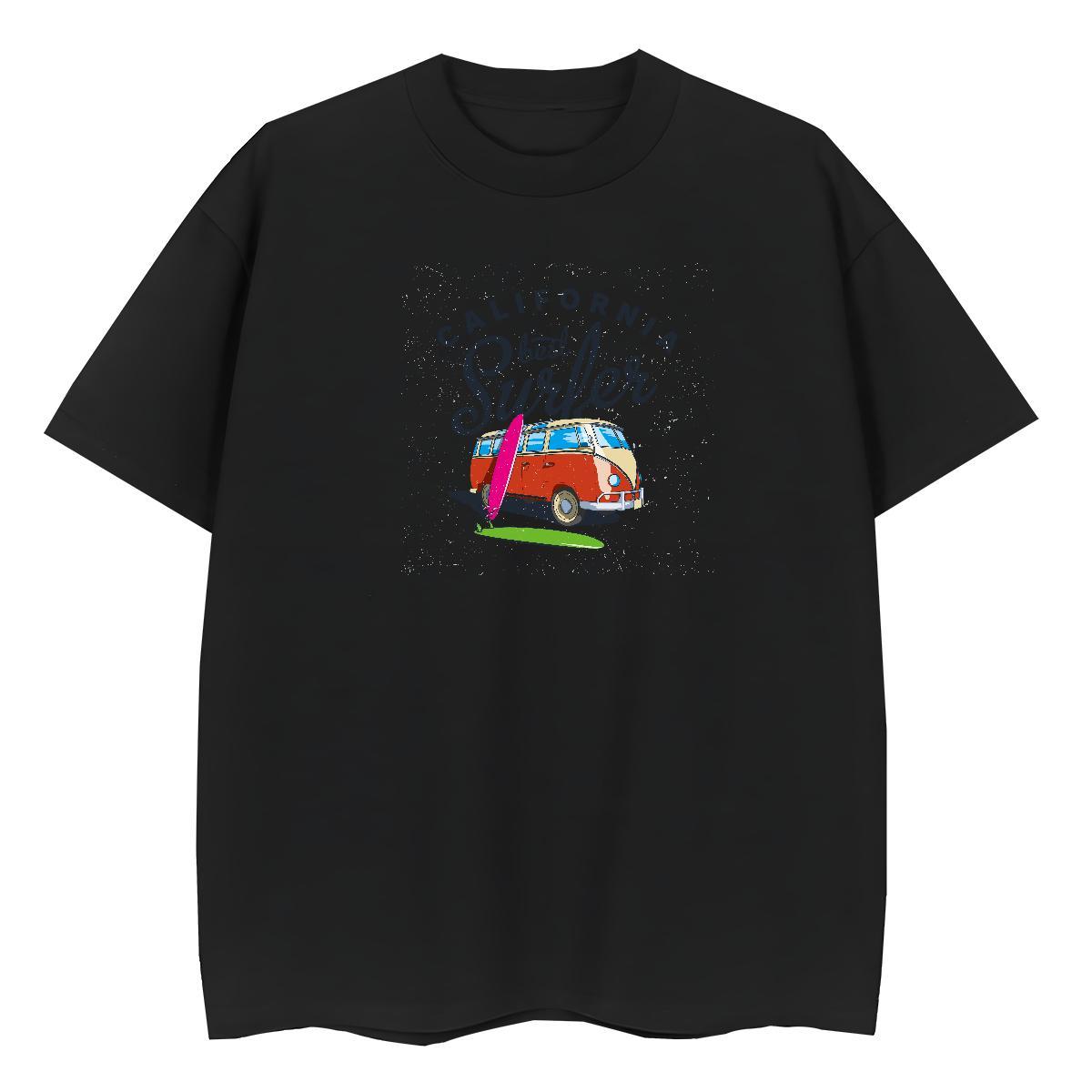 Cool Design Men T Shirts 230g Cotton car Casual Oversized 3XL 4XL Breathable Soft Tshirts Custom Clothes