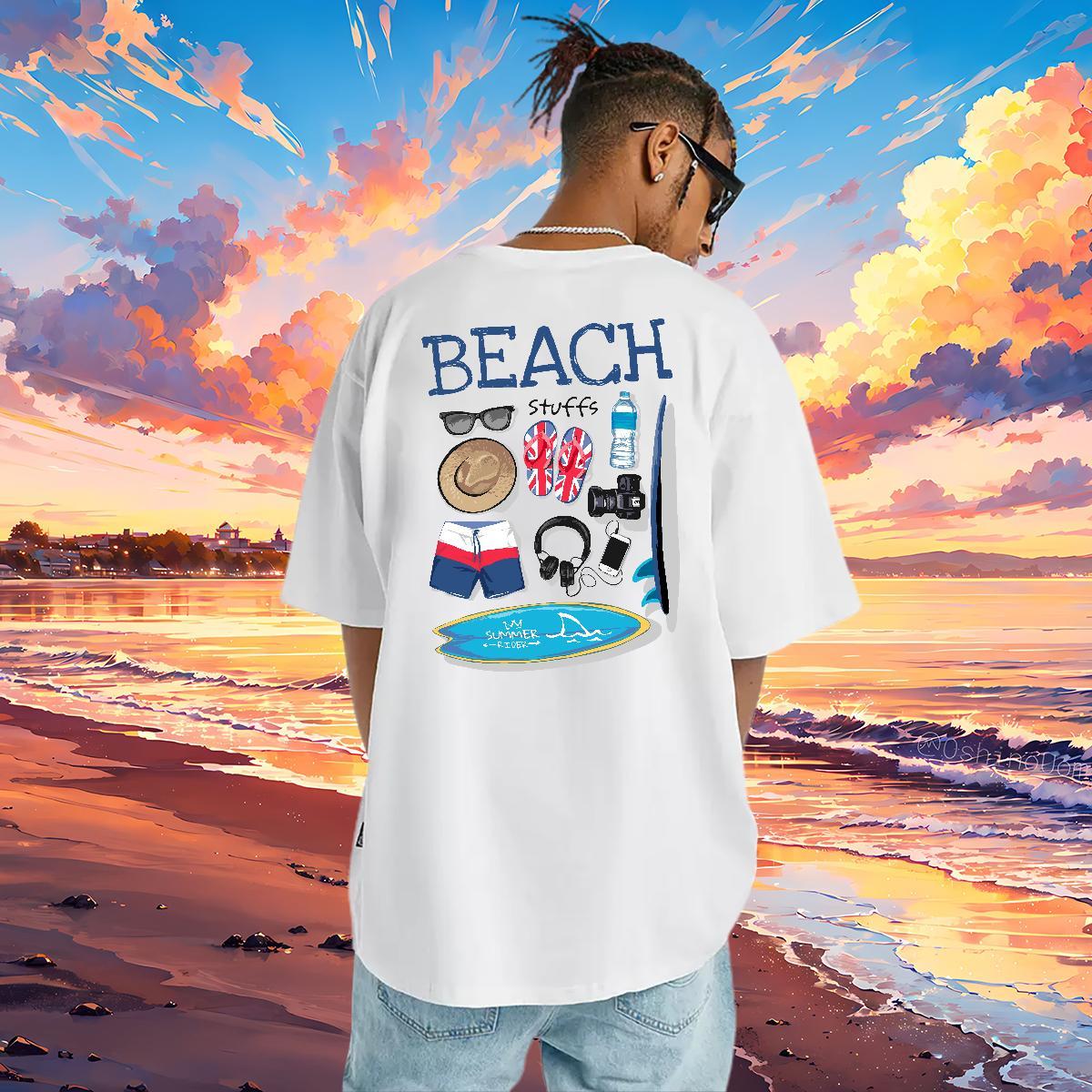 Unisex Men T Shirts 230g 100% Cotton letter Daily Wear Asian Size Breathable Crew Neck Men Tshirts DIY Customized Polos