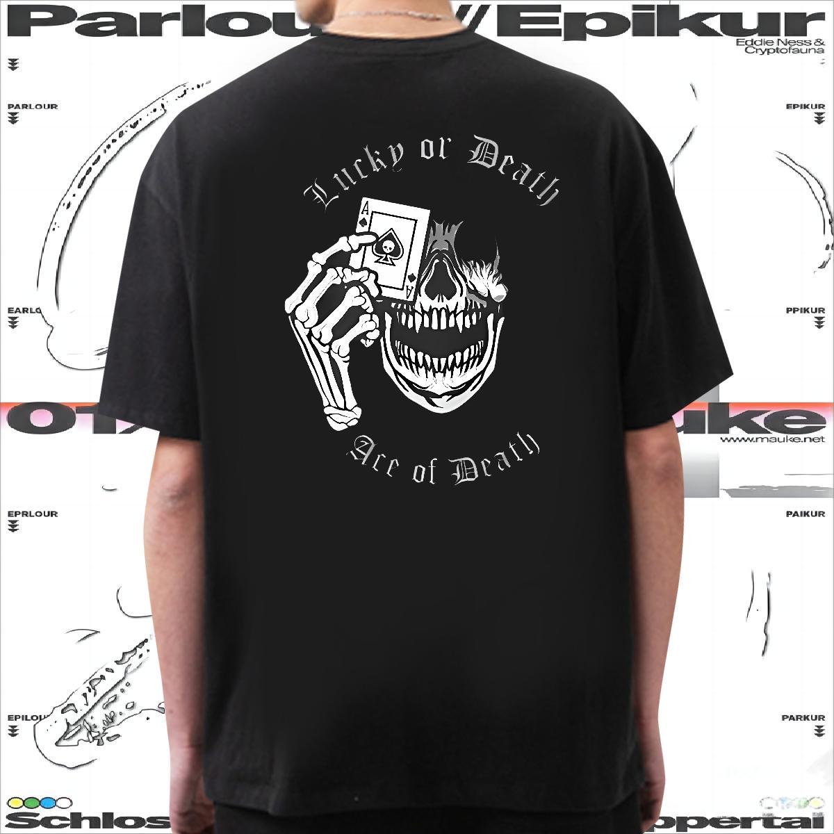 Loose Fit Man T Shirts 230g Pure Cotton halloween Hip Hop Street Anime Print O Neck Short Sleeves Men Tshirts 2024 Designer Tees Shirts