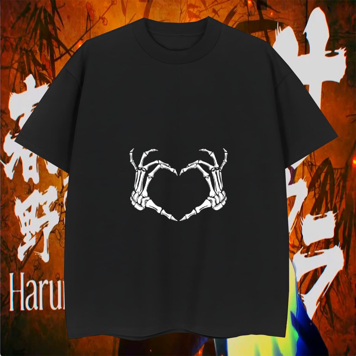 Cool Design T shirt 230g Pure Cotton skull Spring Summer Floral Print Breathable Short Sleeve Tshirt for Man Woman New Designer Tees Shirts