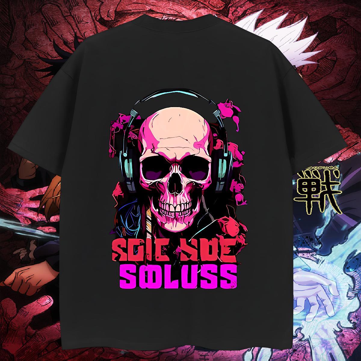 High Quality T-Shirts for Men 230g 100% Cotton skull Casual Daily Wear Oversized Short Sleeve O-Neck Tshirts DIY Customized Tees